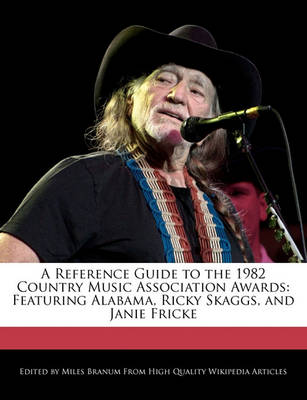 Book cover for A Reference Guide to the 1982 Country Music Association Awards