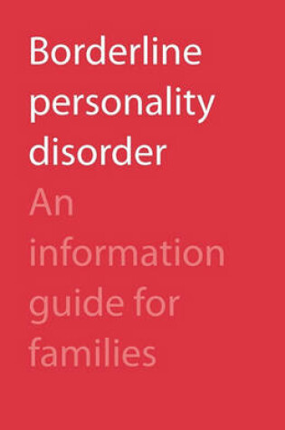 Cover of Borderline Personality Disorder