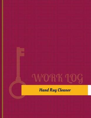 Cover of Hand Rug Cleaner Work Log