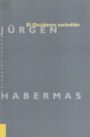 Cover of El Occidente Escindido