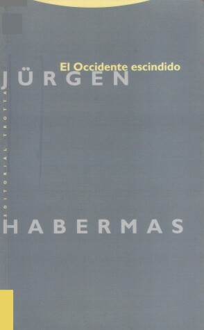 Book cover for El Occidente Escindido