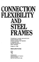 Book cover for Connection Flexibility and Steel Frames