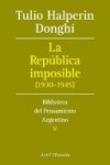 Book cover for La Republica Imposible