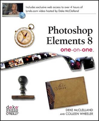 Book cover for Photoshop Elements 8 One-on-One