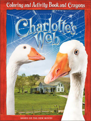 Book cover for Charlotte's Web: Coloring and Activity Book and Crayons