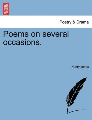 Book cover for Poems on Several Occasions.