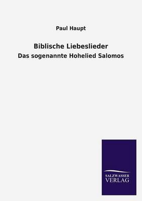 Book cover for Biblische Liebeslieder