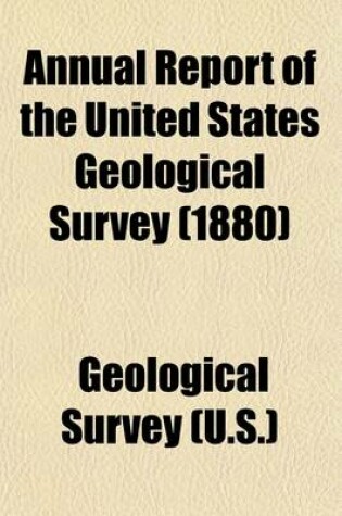 Cover of Annual Report of the United States Geological Survey