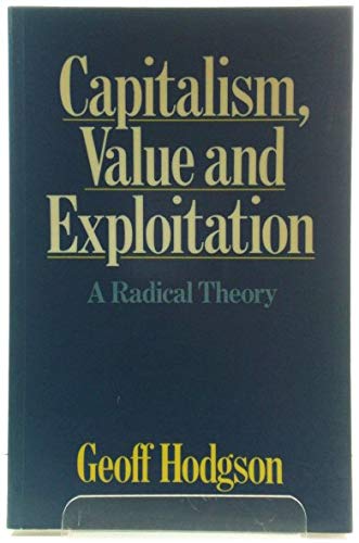 Book cover for Capitalism, Value and Exploitation