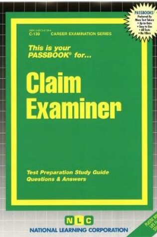 Cover of Claim Examiner
