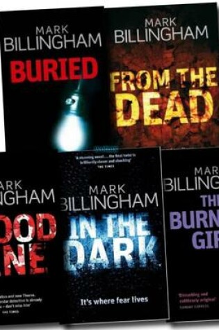 Cover of Tom Thorne Novels Series Collection (from the Dead, Buried, the Burning Girl, Blood Line, in the Dark)