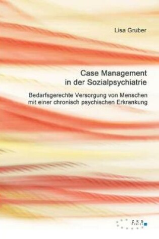 Cover of Case Management in der Sozialpsychiatrie