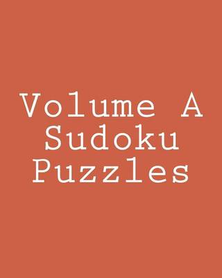 Book cover for Volume A Sudoku Puzzles