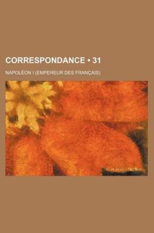 Cover of Correspondance (31)