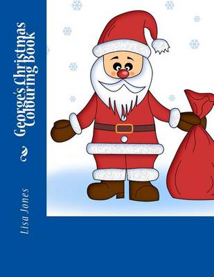 Book cover for George's Christmas Colouring Book