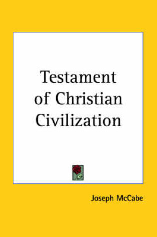 Cover of Testament of Christian Civilization (1946)