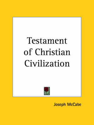 Book cover for Testament of Christian Civilization (1946)