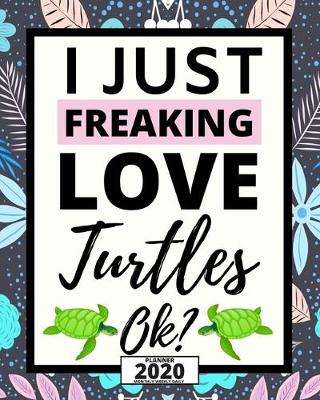 Book cover for I Just Freaking Love Turtles Ok?