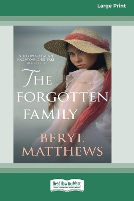 Book cover for The Forgotten Family [Standard Large Print]
