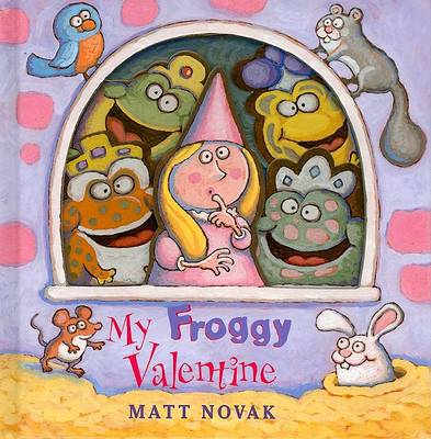Book cover for My Froggy Valentine