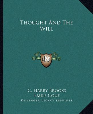 Book cover for Thought and the Will