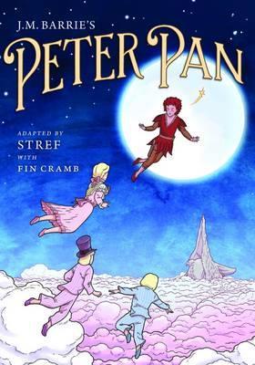 Book cover for J.M. Barrie's Peter Pan