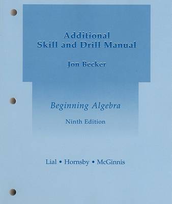 Book cover for Additional Skill and Drill Manual