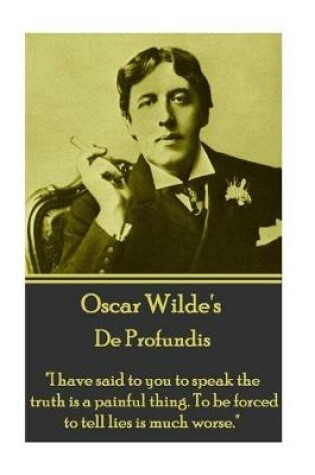 Cover of Oscar Wilde - de Profundis