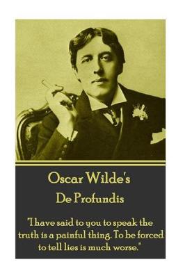 Book cover for Oscar Wilde - de Profundis