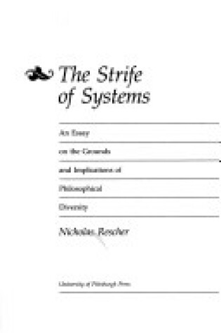 Cover of The Strife of Systems