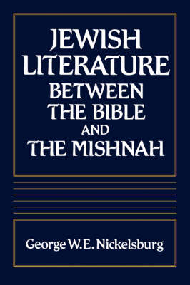 Cover of Jewish Literature between the Bible and the Mishnah