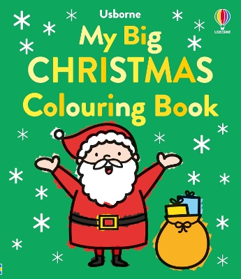 Cover of My Big Happy Christmas Colouring Book