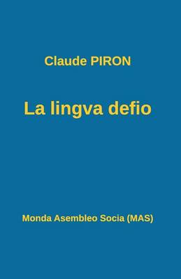 Book cover for La lingva defio