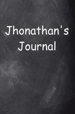 Cover of Jhonathan Personalized Name Journal Custom Name Gift Idea Jhonathan