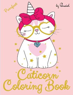 Book cover for Caticorn coloring book