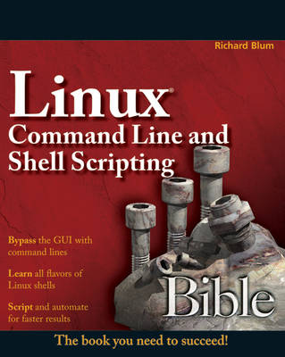 Cover of Linux Command Line and Shell Scripting Bible