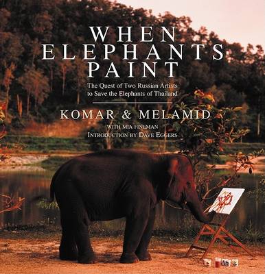 Book cover for When Elephants Paint