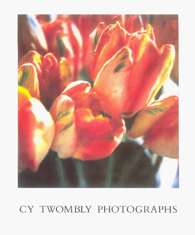 Book cover for Cy Twombly Photographs