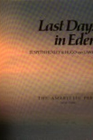 Cover of Last Days in Eden