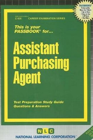 Cover of Assistant Purchasing Agent