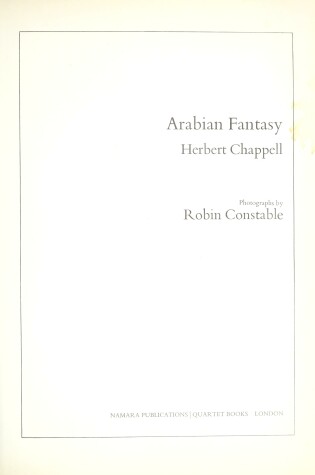 Cover of Arabian Fantasy