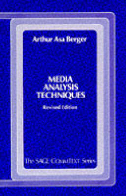 Cover of Media Analysis Techniques