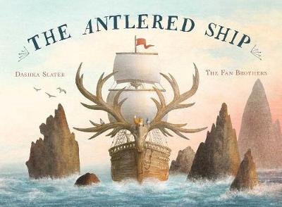 Book cover for The Antlered Ship