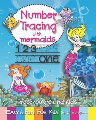 Cover of Number Tracing with Mermaids