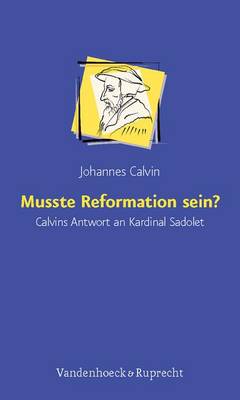 Cover of Musste Reformation Sein?