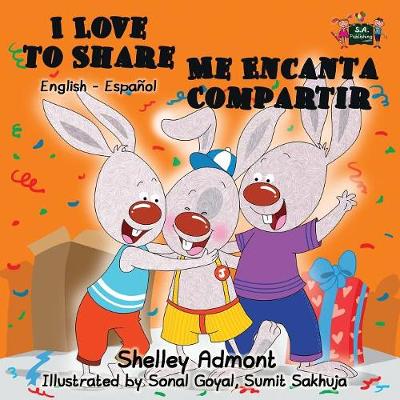 Book cover for I Love to Share Me Encanta Compartir