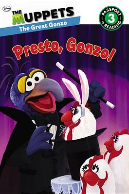 Book cover for The Muppets: Presto, Gonzo!