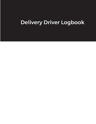 Book cover for Delivery Driver Logbook