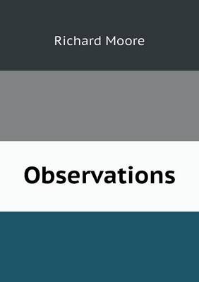 Book cover for Observations