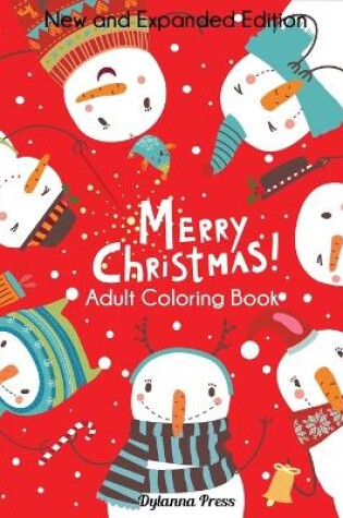 Cover of Merry Christmas Adult Coloring Book